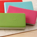 Mini livre de notes Smile Imprimé en cuir couvercle Mémo Pad effacable Notebook Portable Memo Pad Learning Stationery